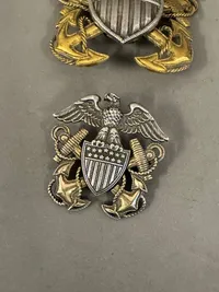 Originalt WW2 US navy officer, Sterling sølv