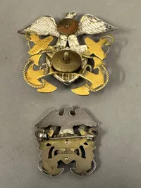 Originalt WW2 US navy officer, Sterling sølv