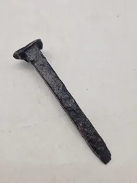 Original håndsmedet jernbane nagle