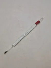 Ældre tysk termometer med etui