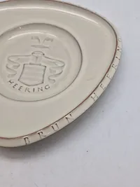 Original Palshus plakette med reklame for Herning Chokolade