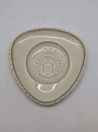 Original Palshus plakette med reklame for Herning Chokolade