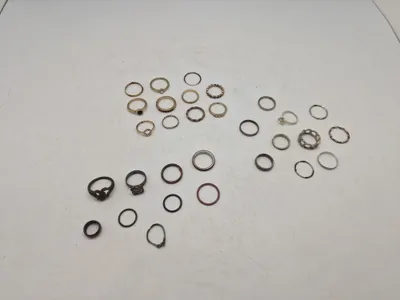 Samling fingerringe