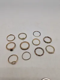 Samling fingerringe