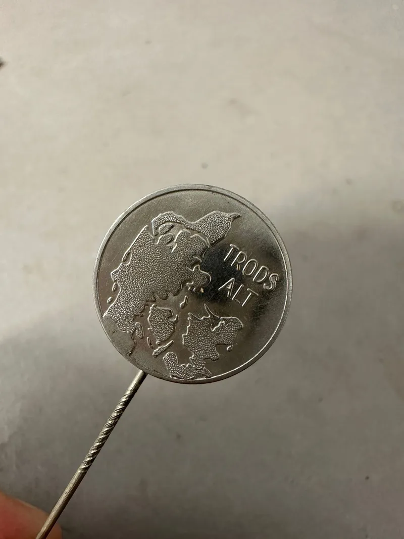 Original Dansk WW2 trods alt pin