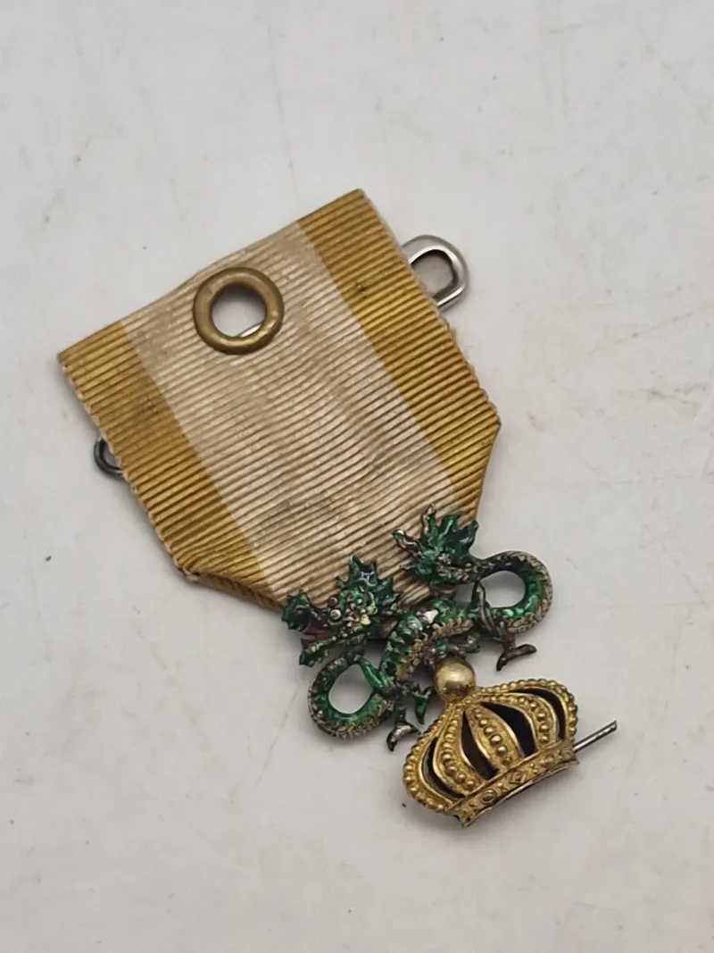 Originalt vedhæng til Imperial Order of the Dragon of Annam