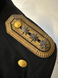 Original Jakke fra højerestående Brandofficer 19 tallets første halvdel