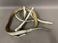 Sjældent original Gardehusar sabel bælte, dateret 1916