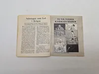 Originalt camoufleret illegalt blad fra ww2