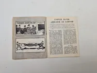 Originalt camoufleret illegalt blad fra ww2