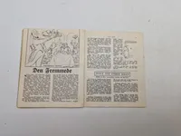 Originalt camoufleret illegalt blad fra ww2
