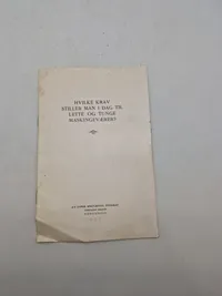 Hvilke krav stiller man i dag til lette og tunge maskingeværer?