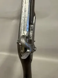 Original Perkussionsmusket M/1848 ex fransk 1822 brugt i 1864
