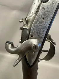 Original Perkussionsmusket M/1848 ex fransk 1822 brugt i 1864