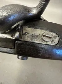 Original Perkussionsmusket M/1848 ex fransk 1822 brugt i 1864