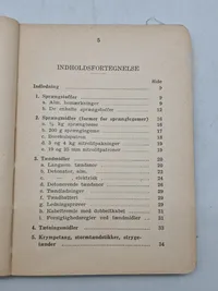 Vejledning i sprængingstjeneste for alle våben