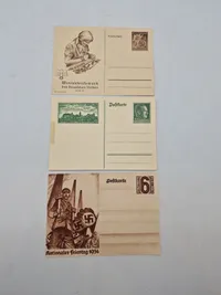 Samling originale tyske postkort - ww2