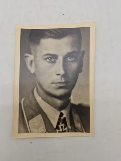 Originalt foto af tysk Luftwaffe Ritterkreuzträger