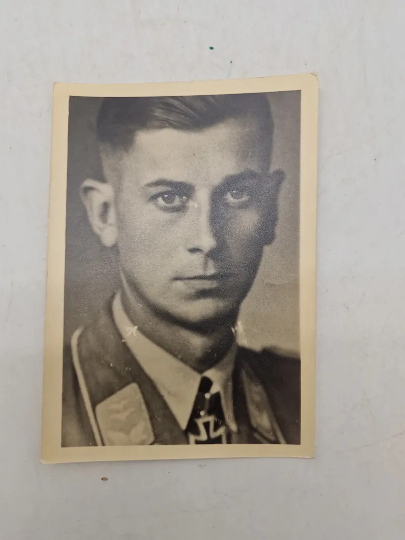 Originalt foto af tysk Luftwaffe Ritterkreuzträger