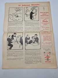 Originalt eks af den danske nazistiske avis “Kamptegnet”