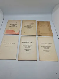 Samling originale udgaver af Førerens taler - ww2