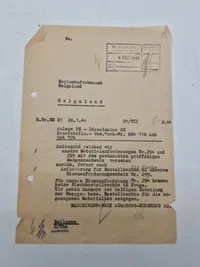 Samling originale Kriegsmarine papirer mm fra ww2