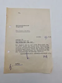 Samling originale Kriegsmarine papirer mm fra ww2