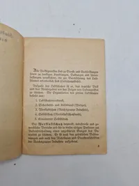 Originalt tysk Mertblatt - ww2