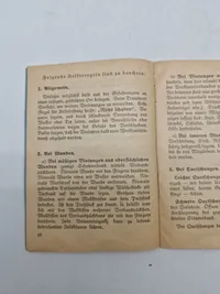 Originalt tysk Mertblatt - ww2