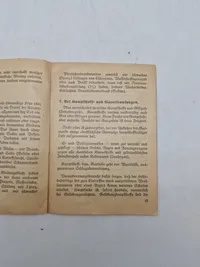 Originalt tysk Mertblatt - ww2