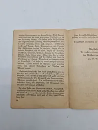 Originalt tysk Mertblatt - ww2