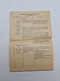 Originalt tysk Mertblatt - ww2
