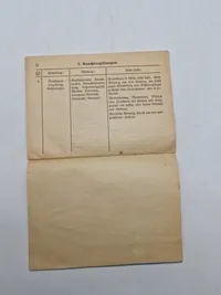 Originalt tysk Mertblatt - ww2