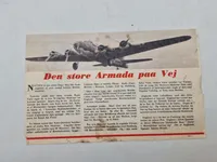 Originalt Nedkastet Sort propaganda  - ww2