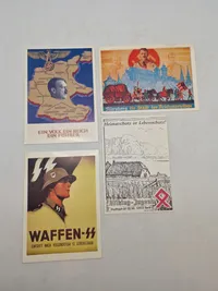 Samling tyske postkort ww2 - genoptrykt af nynaziser