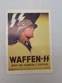 Samling tyske postkort ww2 - genoptrykt af nynaziser