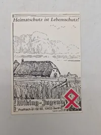 Samling tyske postkort ww2 - genoptrykt af nynaziser