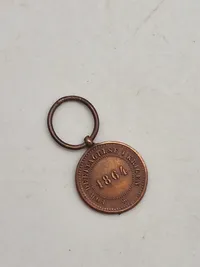 Original miniature medalje for deltagelse i 2 Slesvigske krig (1864)