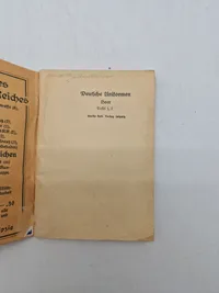 Originalt ww2 hæfte med tyske uniformer
