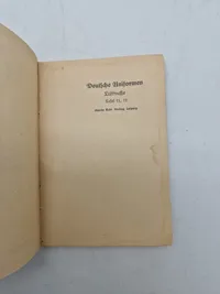 Originalt ww2 hæfte med tyske uniformer