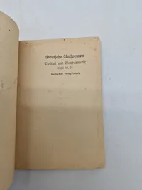 Originalt ww2 hæfte med tyske uniformer