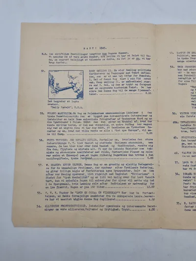 Originalt illegalt blad - ww2
