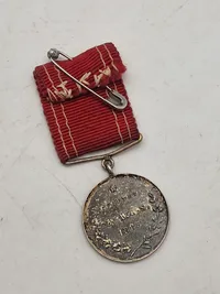 Original sølv medalje - Garderforeningen