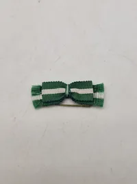 Original fortjenstmedalje (stor og miniature) sølv  fra det danske politi - givet til kvinde