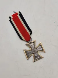 Originalt eisernes kreuz 2. klasse fremstiller No. 25 Arbeitsgemeinschaft Der Graver-Gold-Und. Hanu