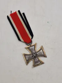 Originalt eisernes kreuz 2. klasse fremstiller No. 25 Arbeitsgemeinschaft Der Graver-Gold-Und. Hanu