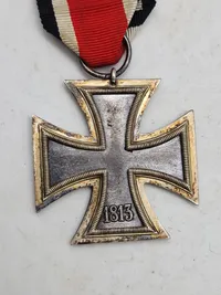 Originalt eisernes kreuz 2. klasse fremstiller No. 25 Arbeitsgemeinschaft Der Graver-Gold-Und. Hanu