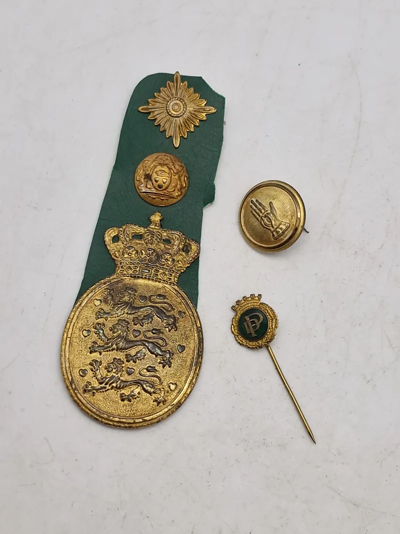 Originalt dansk politi lot - ww2 og efter