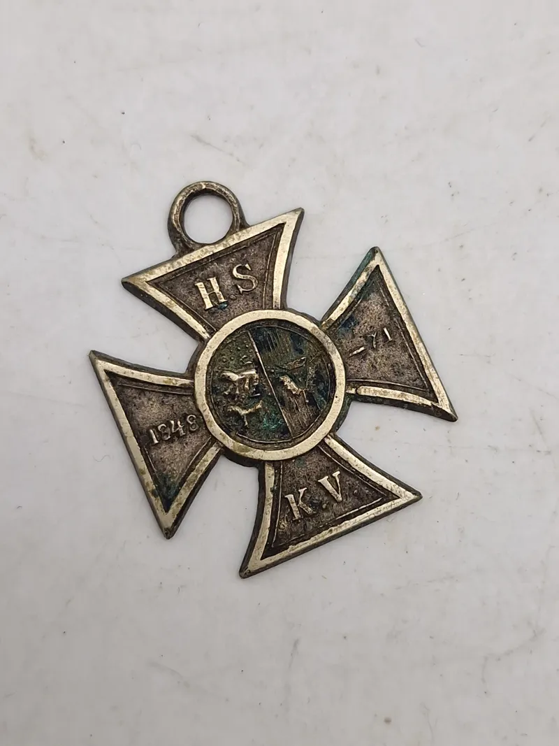 Originalt Mitgliedsabzeichen Kriegerverein Holstein 1848-1871