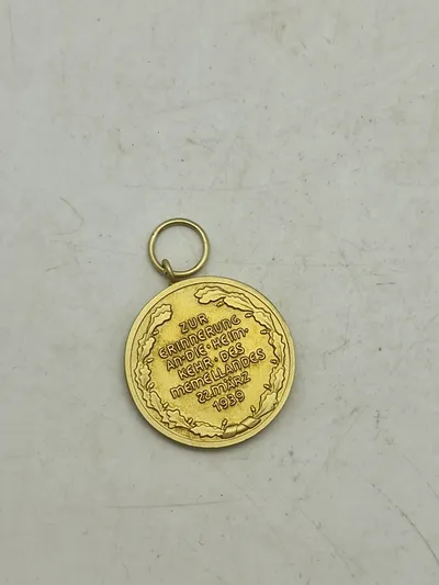 Medaille zur Erinnerung an die Heimkehr des Memellandes – Memelland - Original???